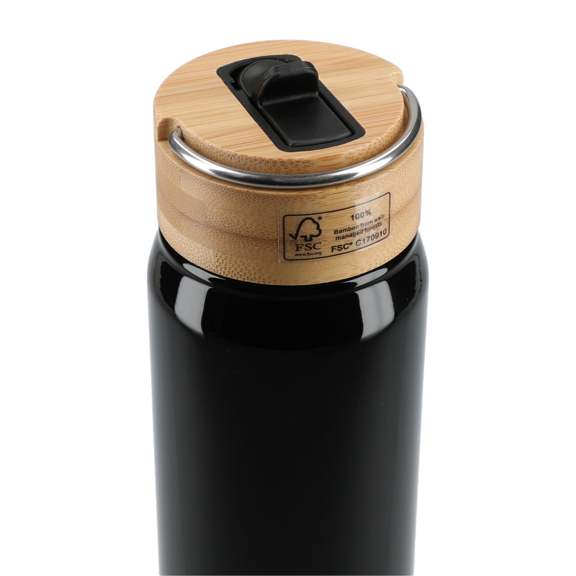 Billy 26oz Aluminum Bottle w/ FSC® Bamboo Lid 51