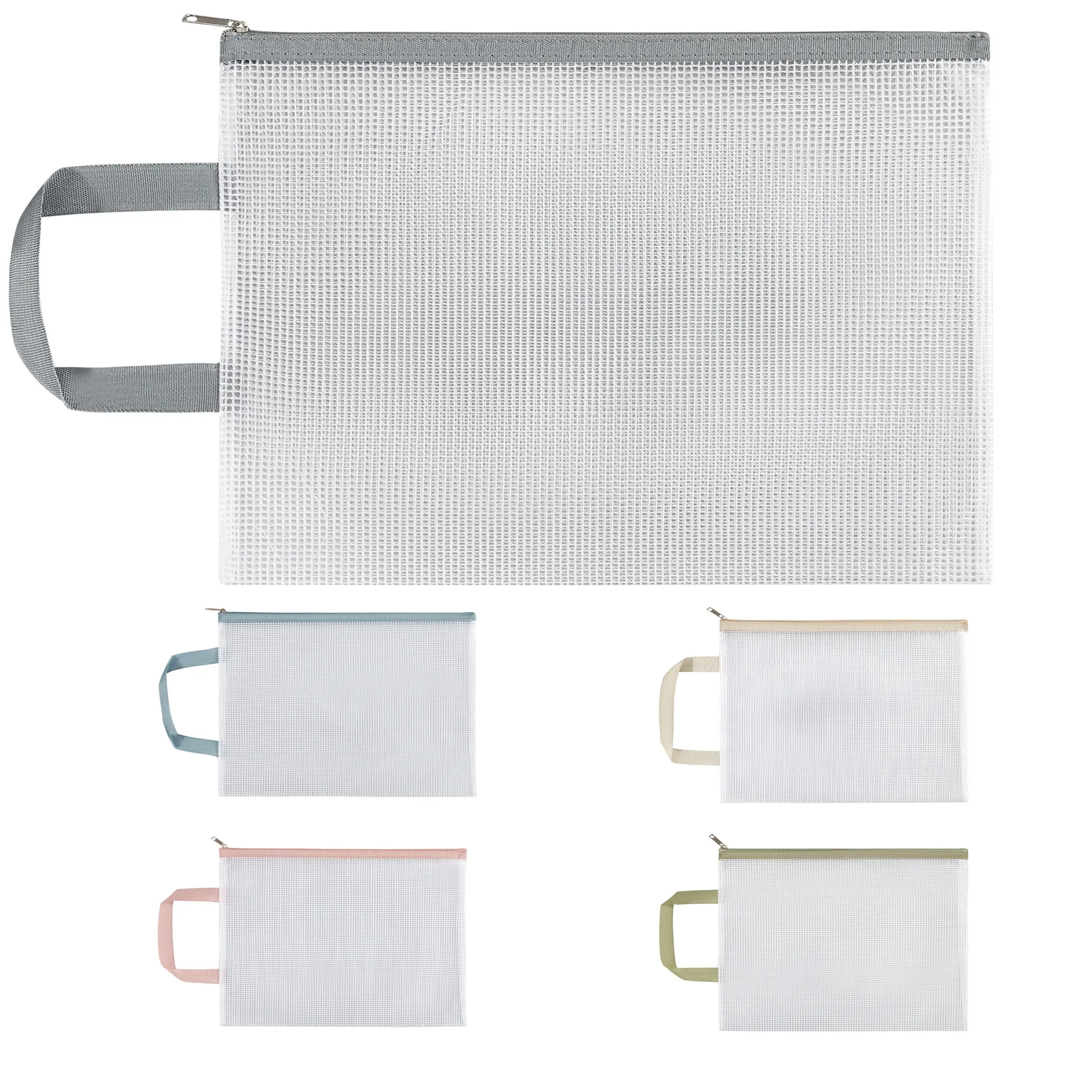 Clear Zipper Mesh Bag 2