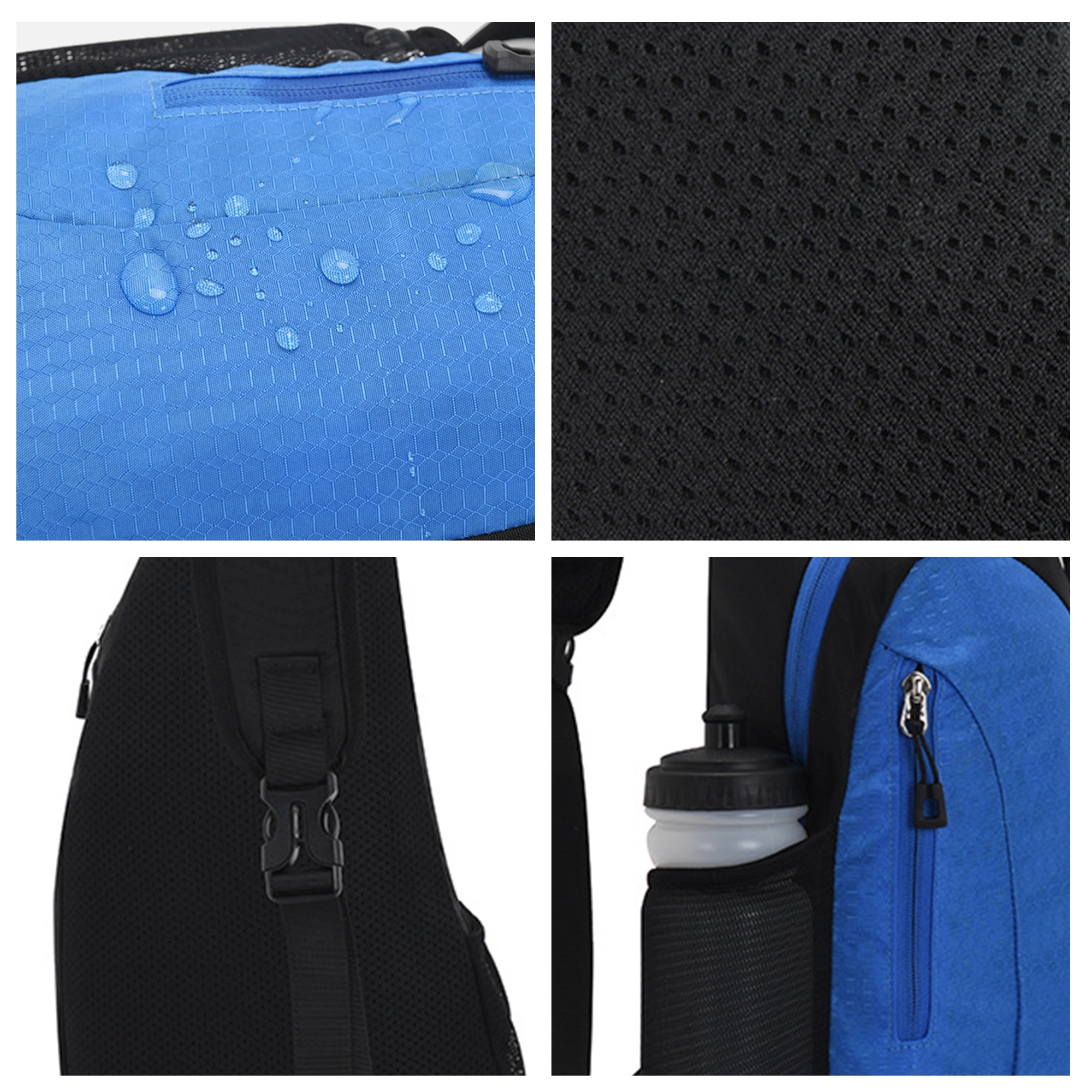 Nylon Chest Crossbody Backpack 2