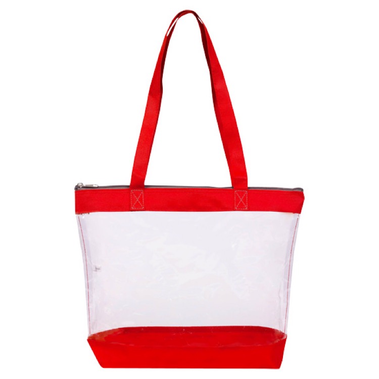 Everyday Clear Zip Tote 3