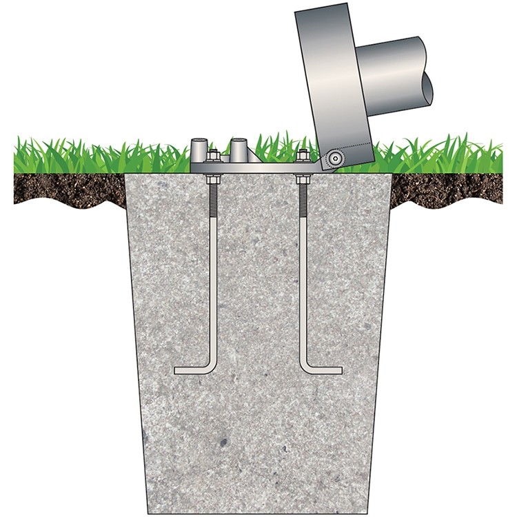 Tilting Shoe Base - 3" Diameter 1