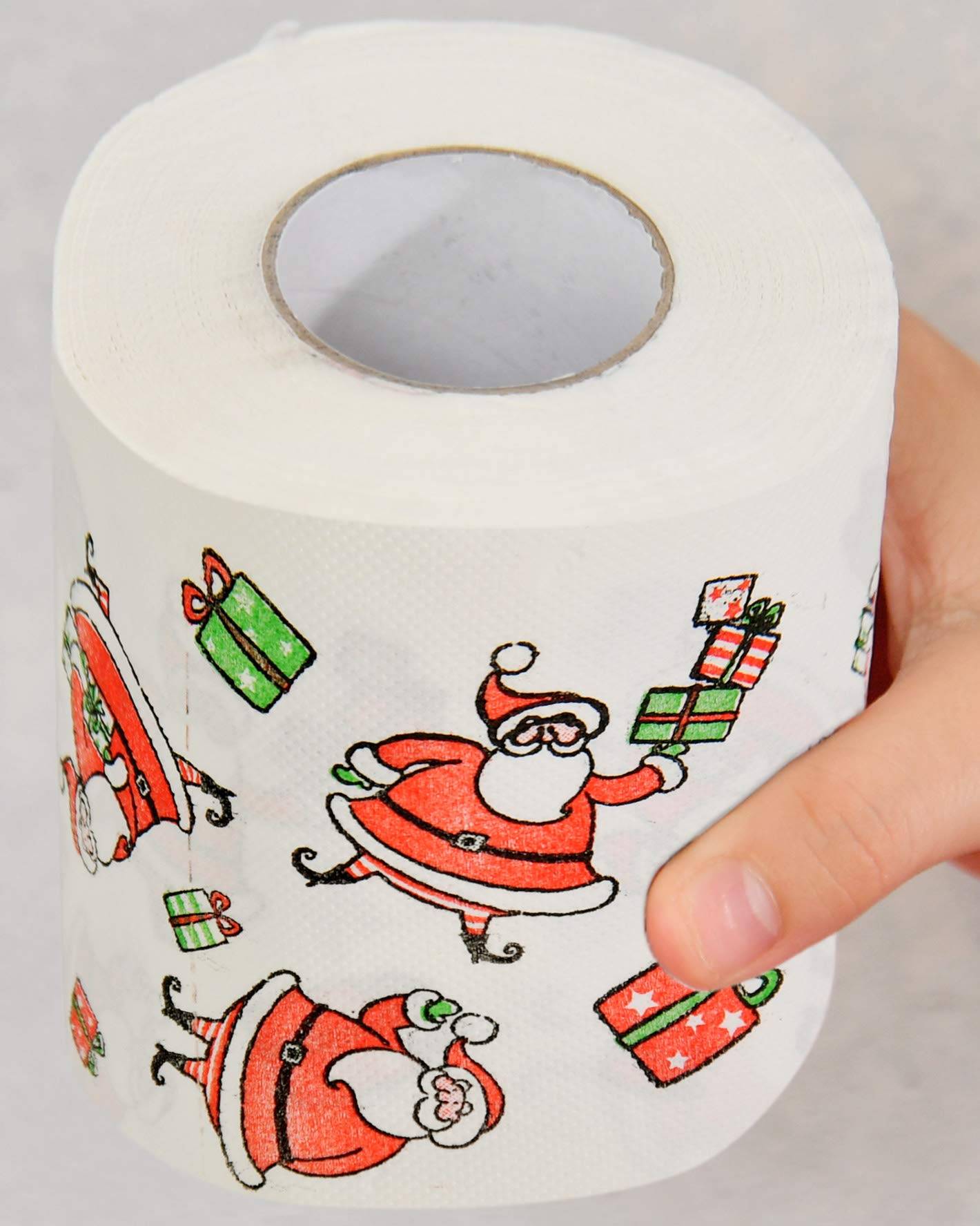 Custom Merry Christmas Toilet Paper Tissue Napkin 3