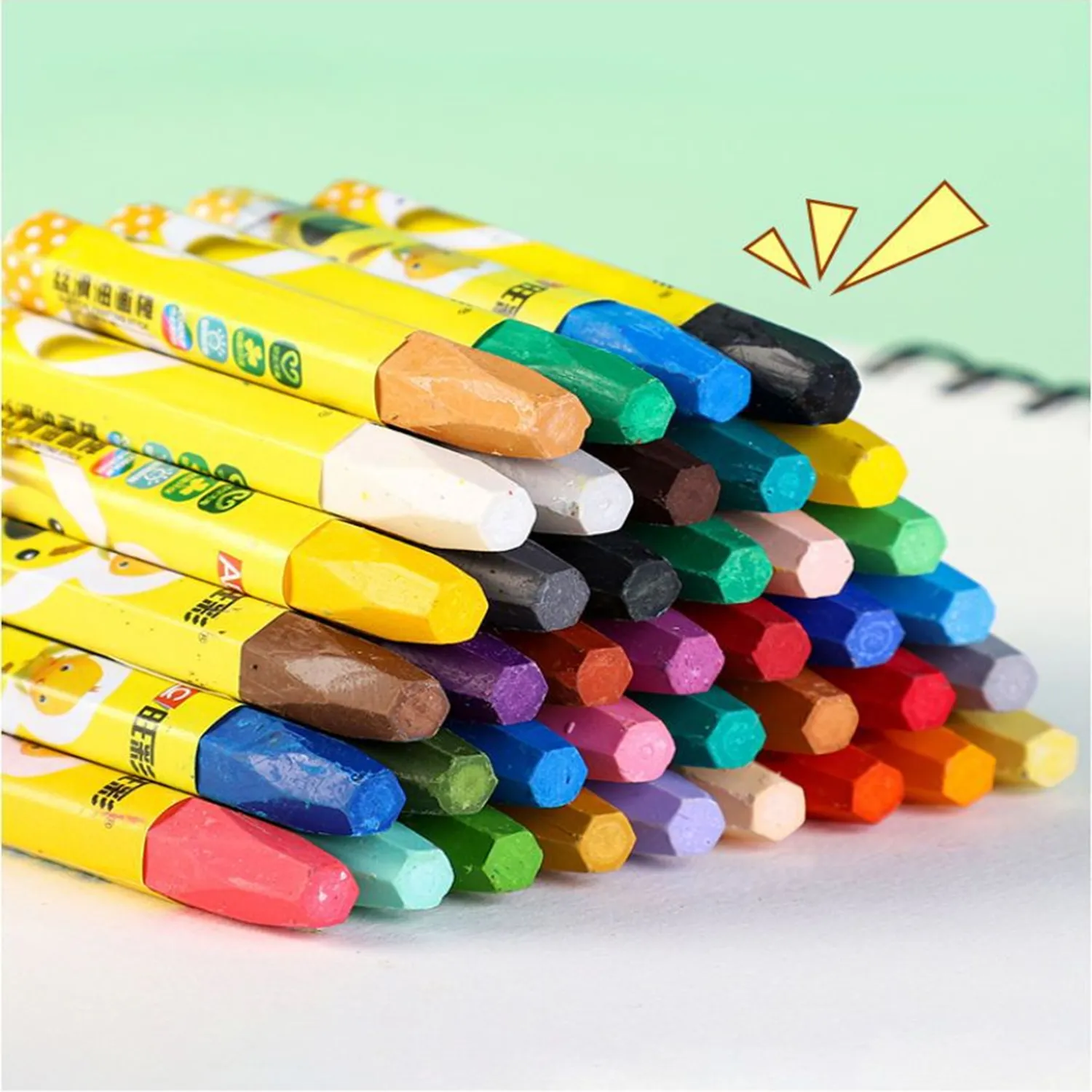 12-Color Oil Pastel 4