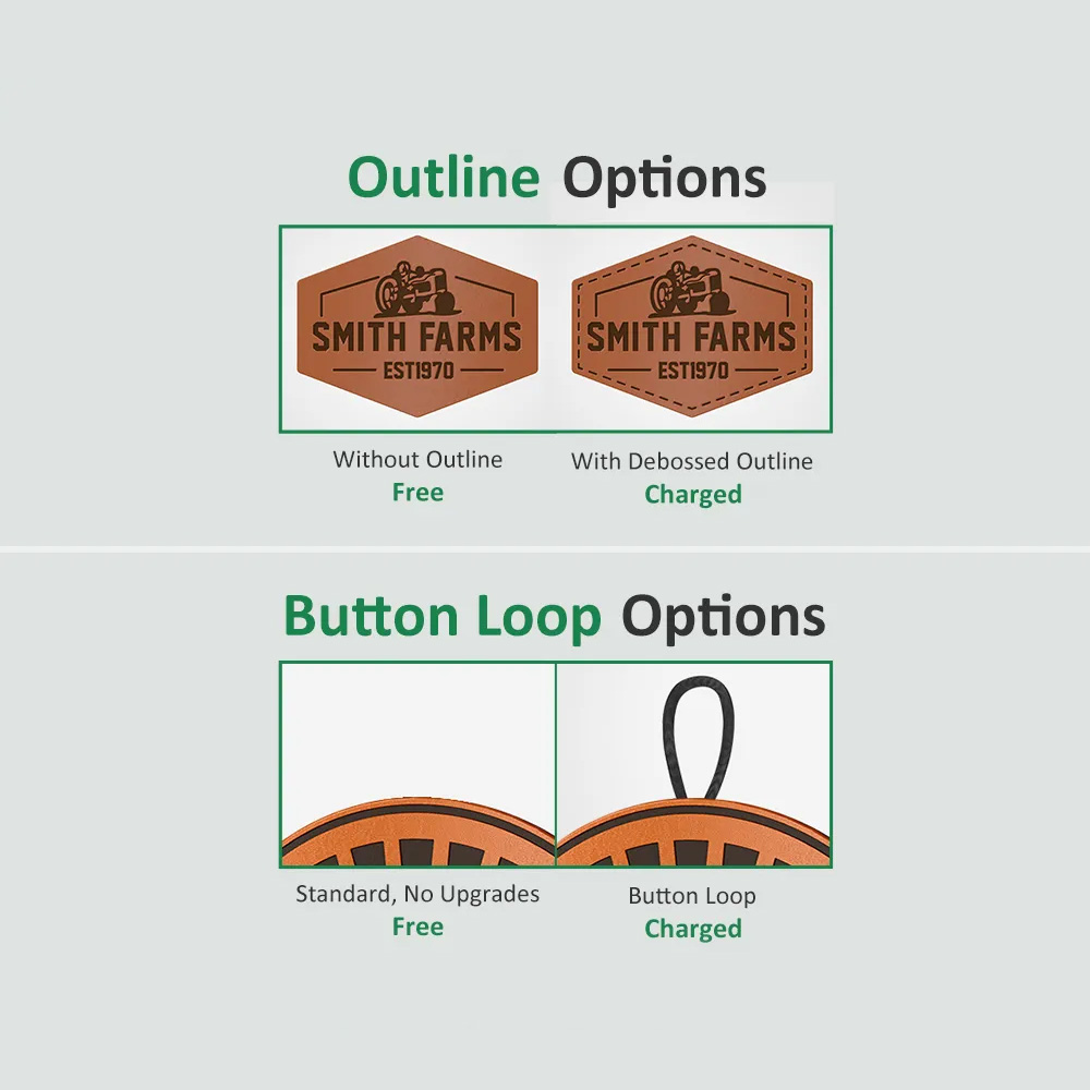 2.5" Leather Patches 2