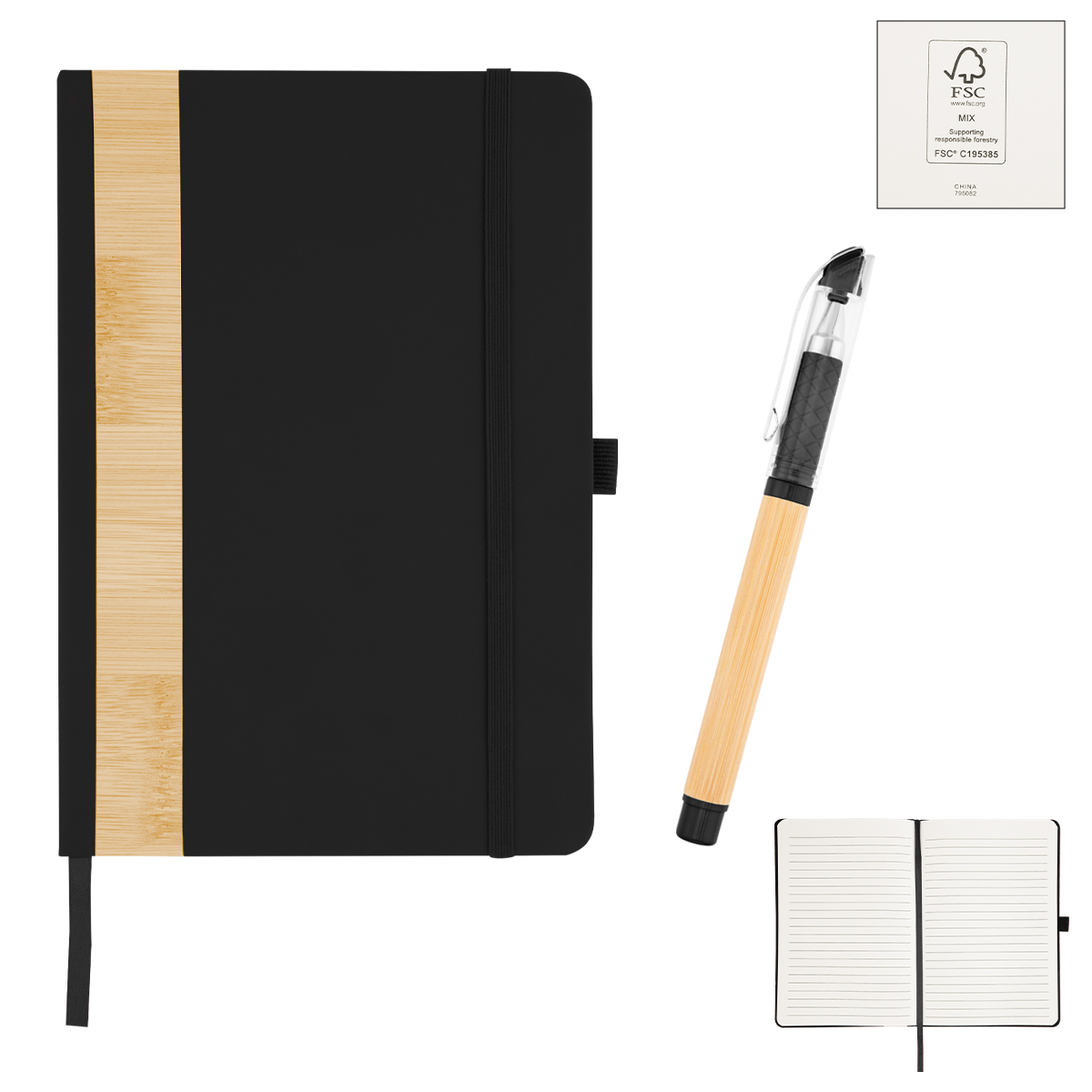 Verse Bamboo Journal With Pen 11