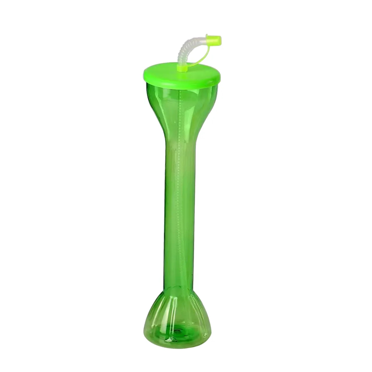 20oz Dumbbell Plastic Party Glass Slush Cups 2