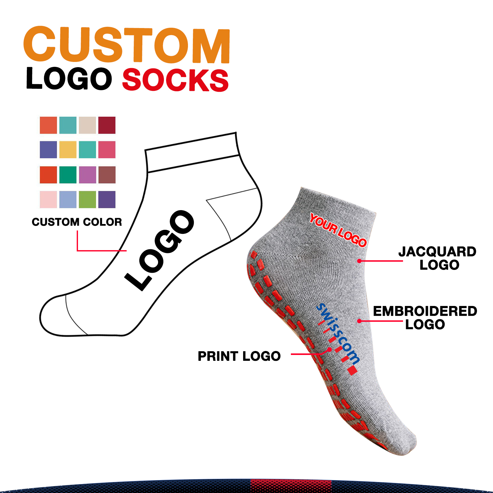 Anti-Skid Trampoline Socks 3
