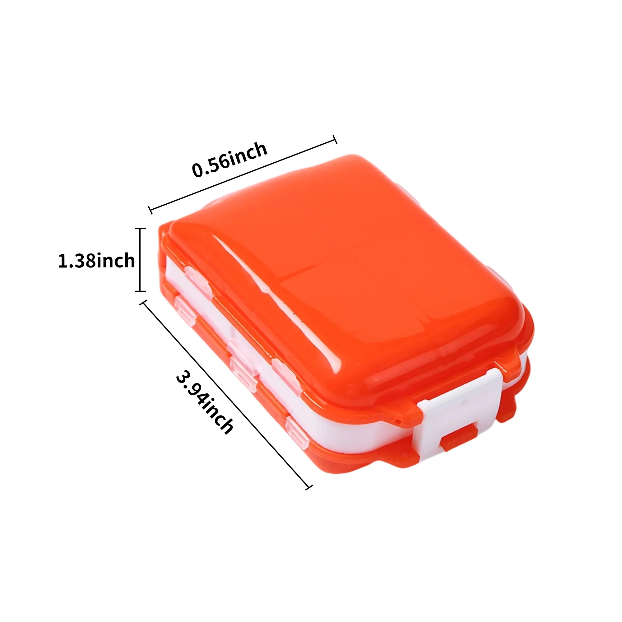 Multi Layer Compact Pill Organizer Travel Friendly 9