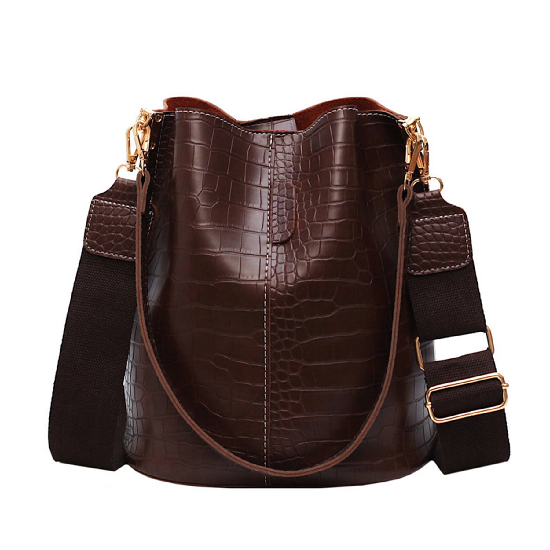 PU Bucket Bag And Crossbody Shoulder Handbags 7