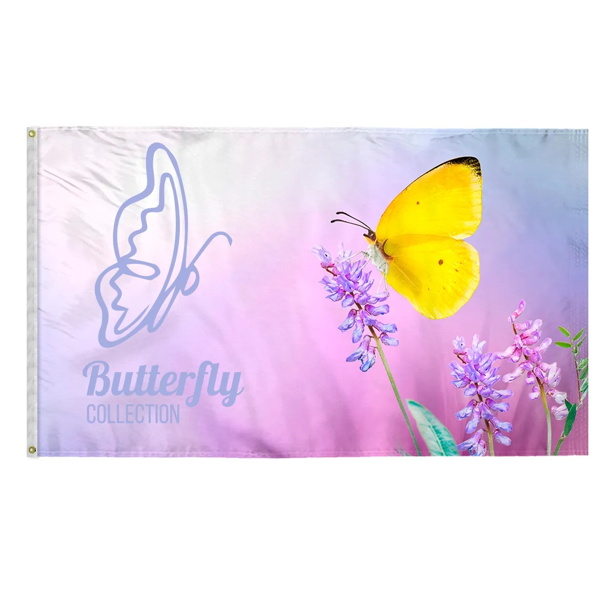 Custom Digital Print Flag 6' x 10' W-Poly 2