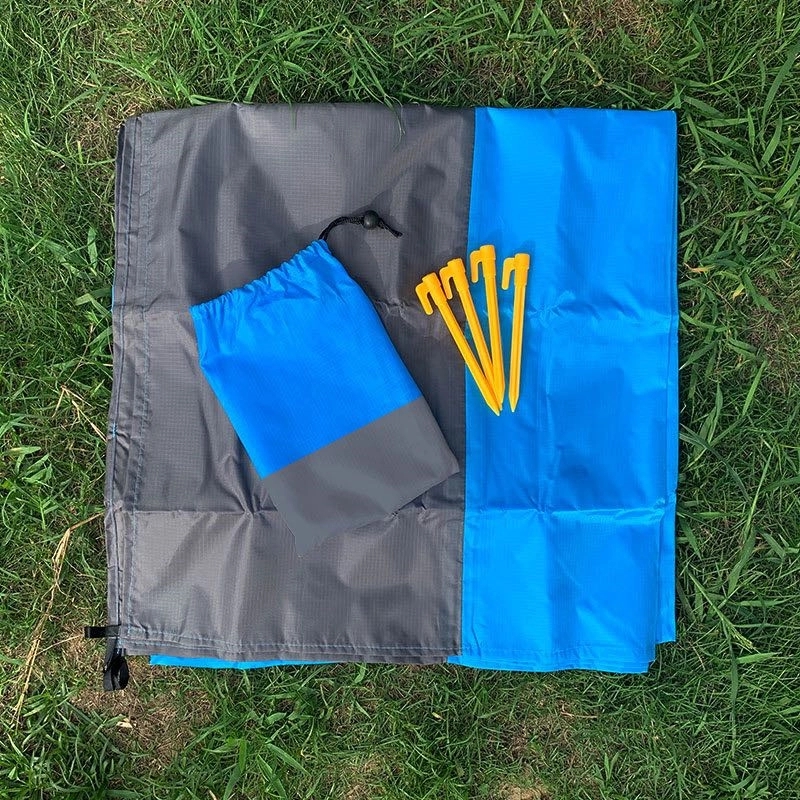 Beach Blanket Sand Picnic Mat 83"X79" for Outdoor 4