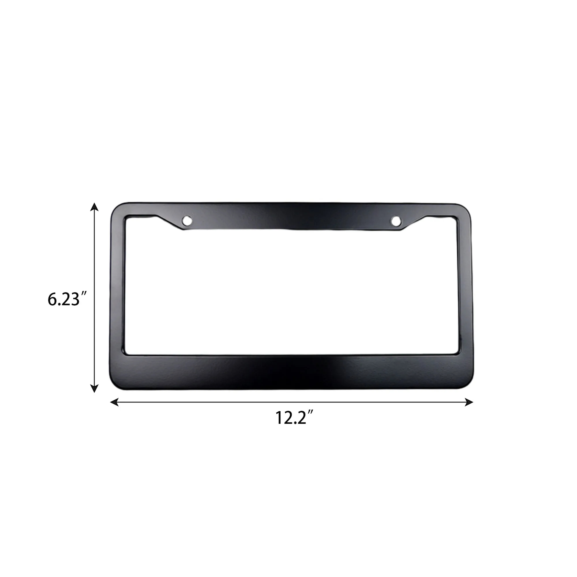 MOQ 100 PCS Aluminum Auto Alloy License Plate 5
