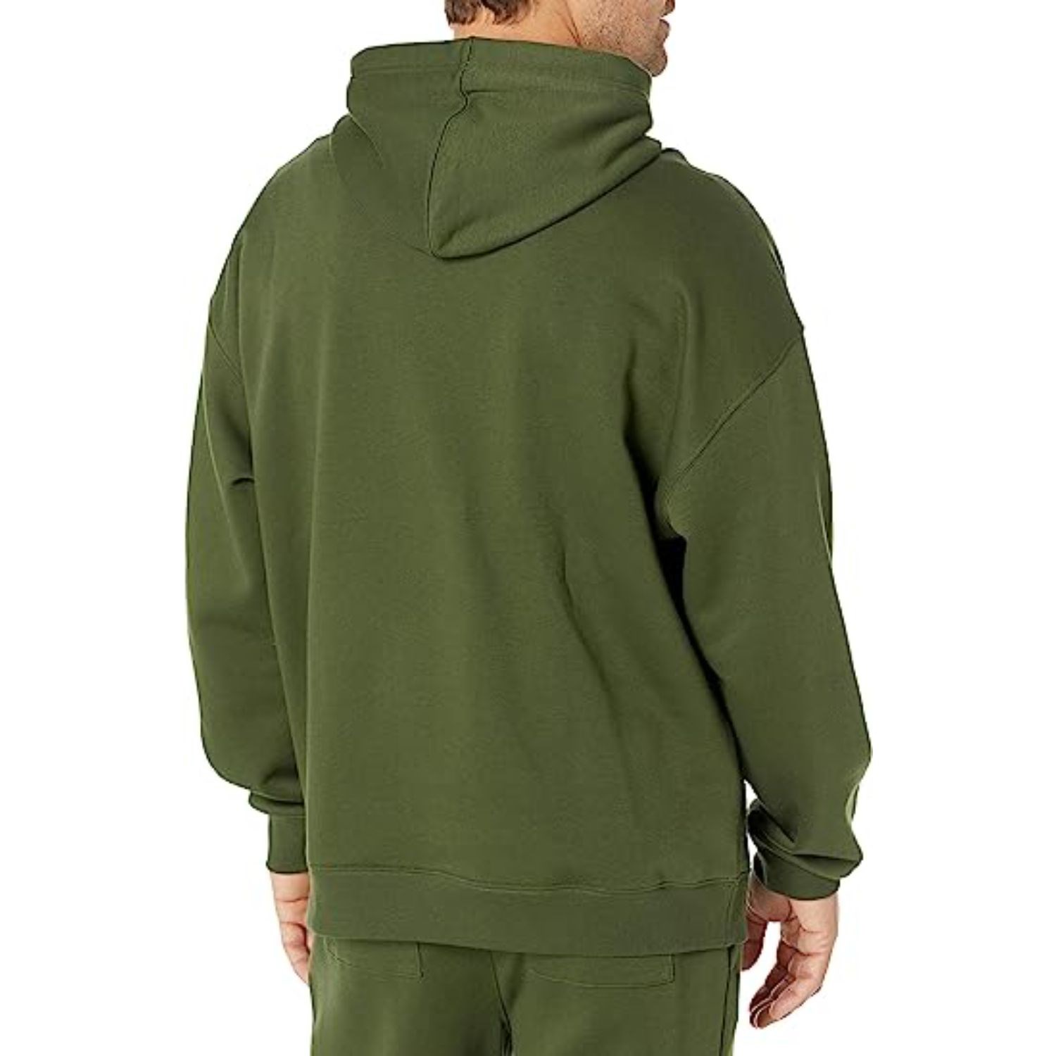 REPREVE® - Men's rPET Fleece Hoodie w/ Kangaroo Pocket & Wrinkle Resistance 1