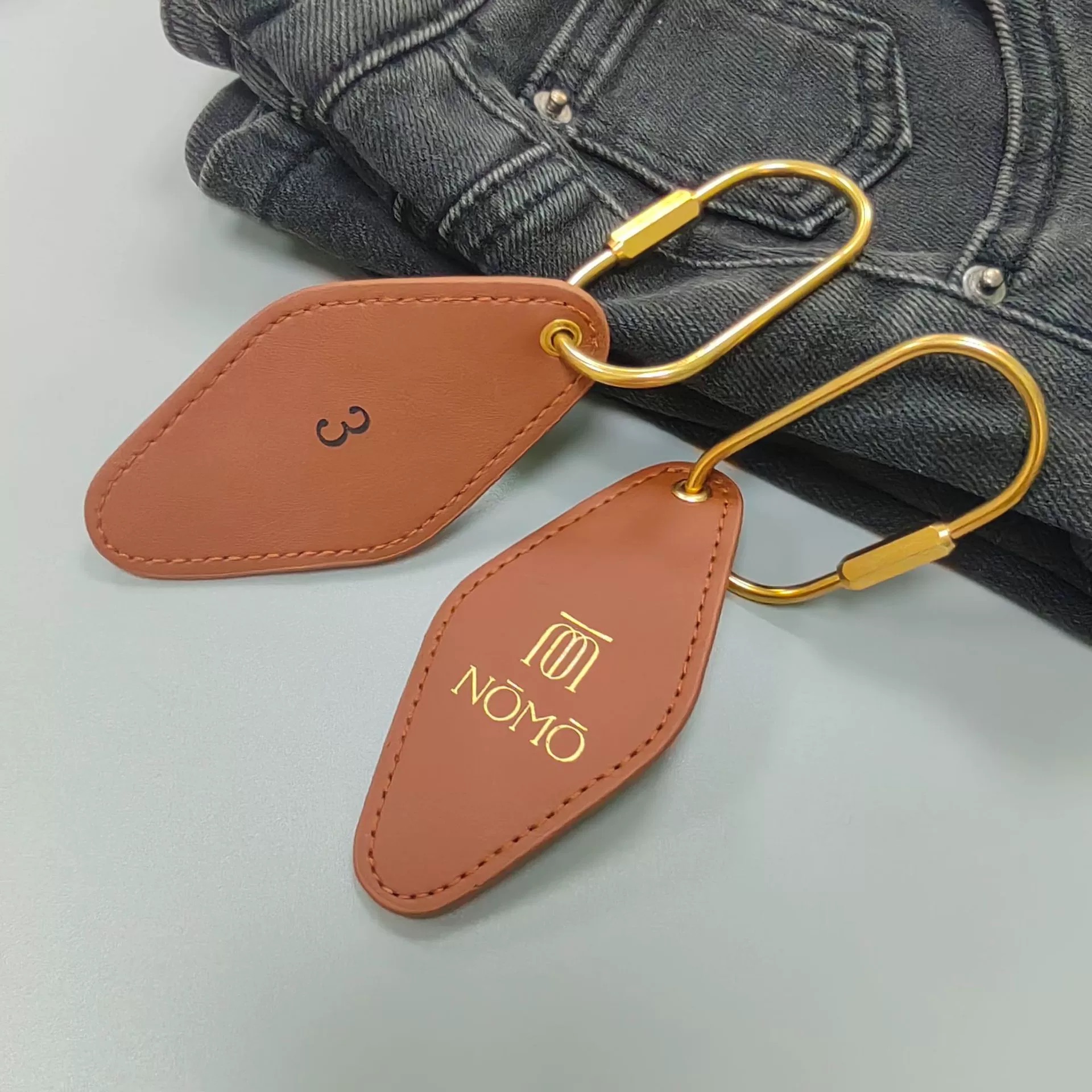 Leather Motel Keychain 5
