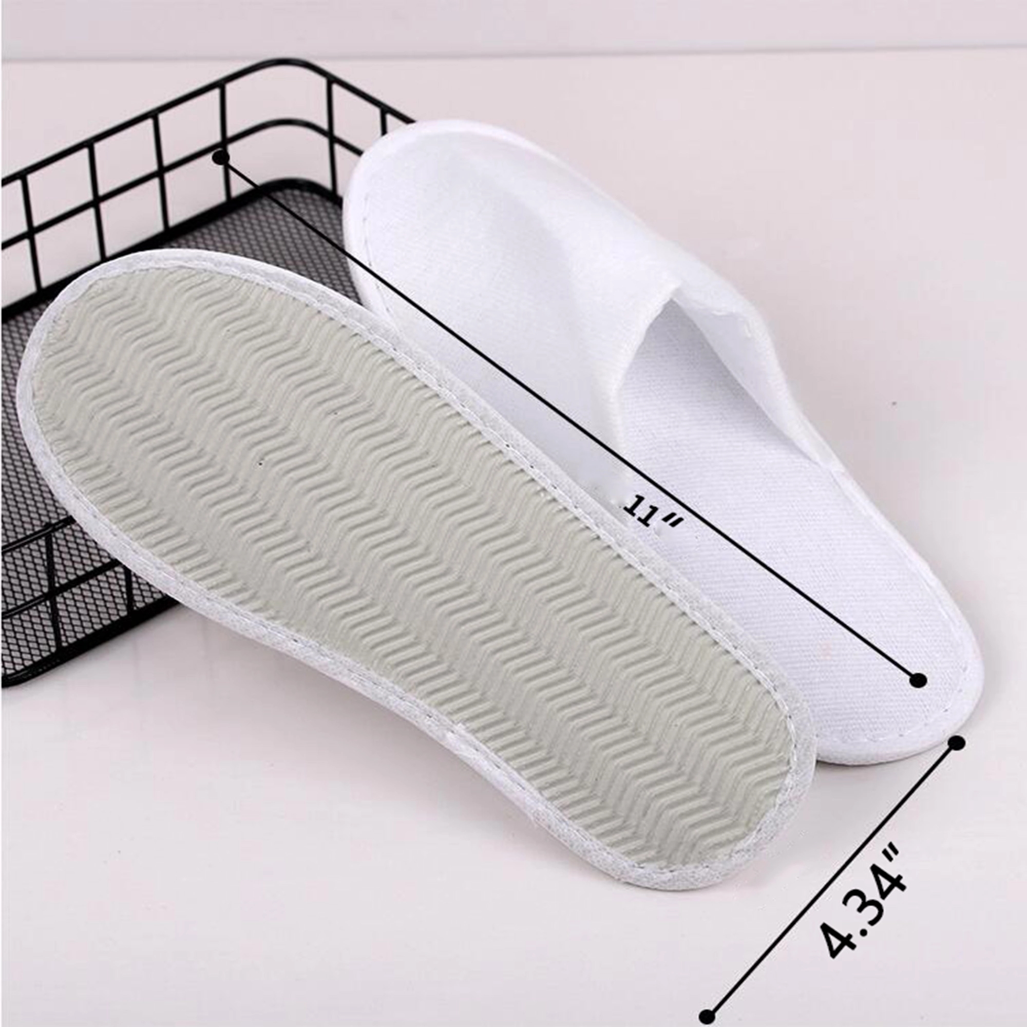 Custom Disposable Hotel Spa Slippers 3