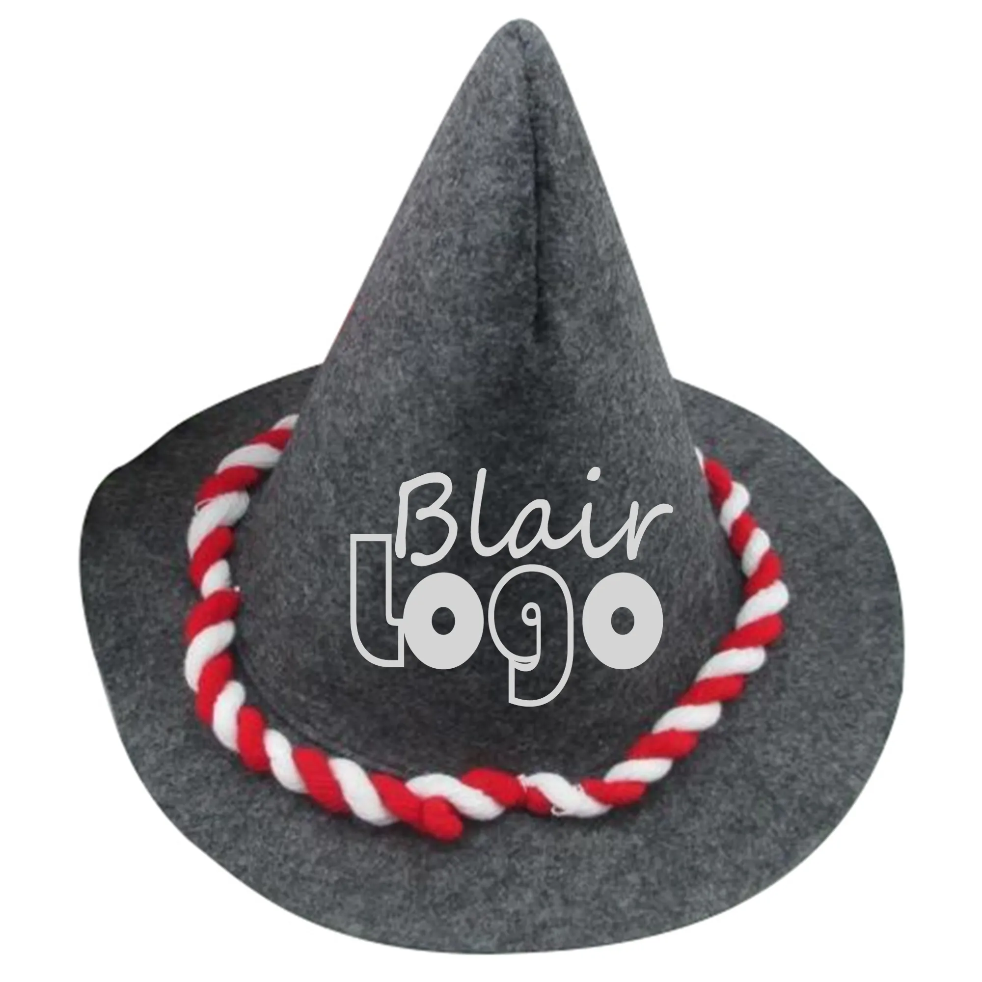 Party Gray Wizard Hat 2