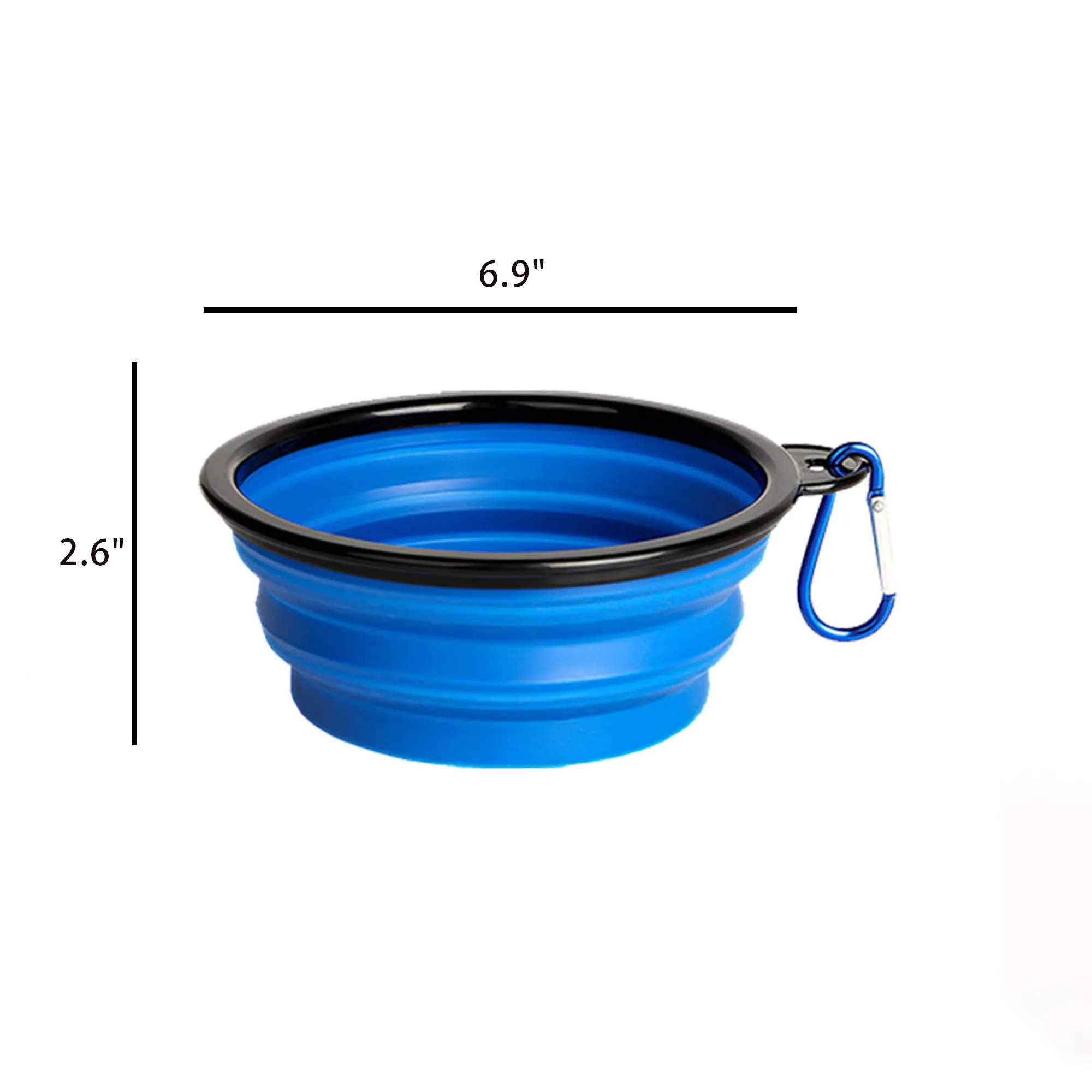 Collapsible Dog Cat Water Food Bowl 4