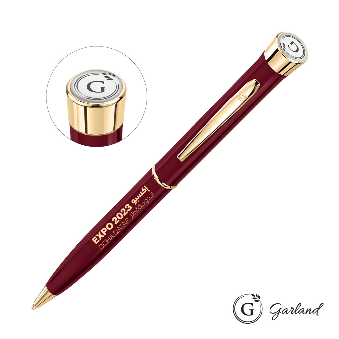Garland® Color Twist Ballpoint Pen - Gold Accent 19