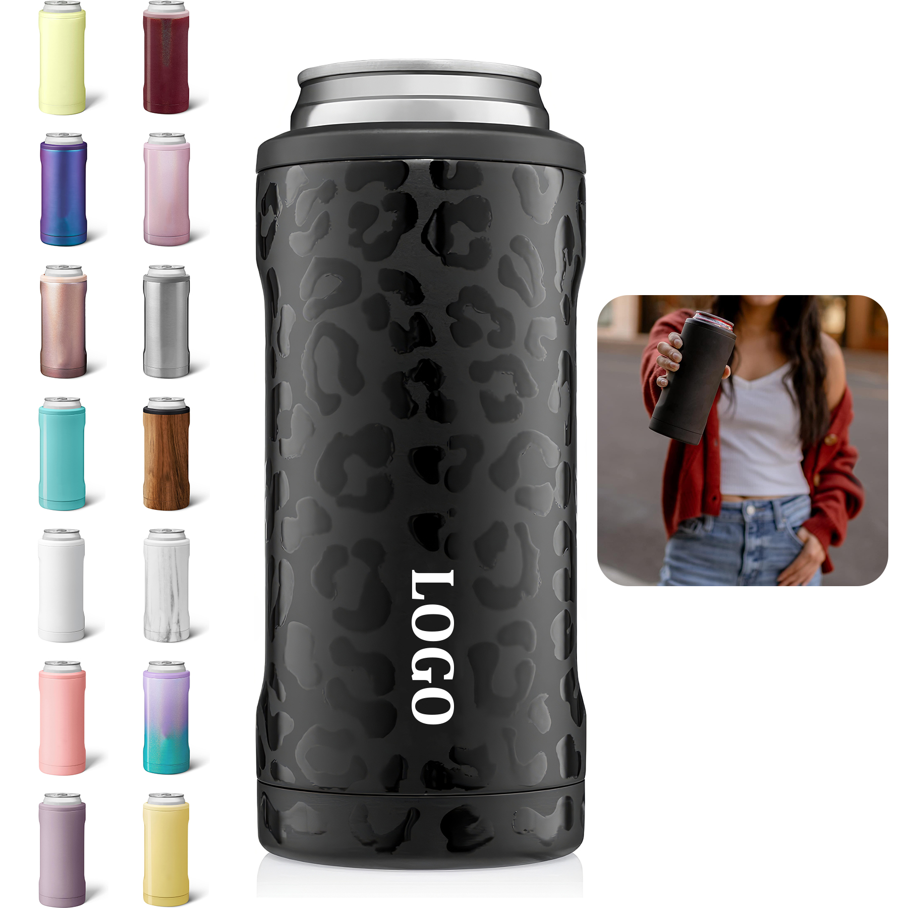12oz Slim Can Cooler 5