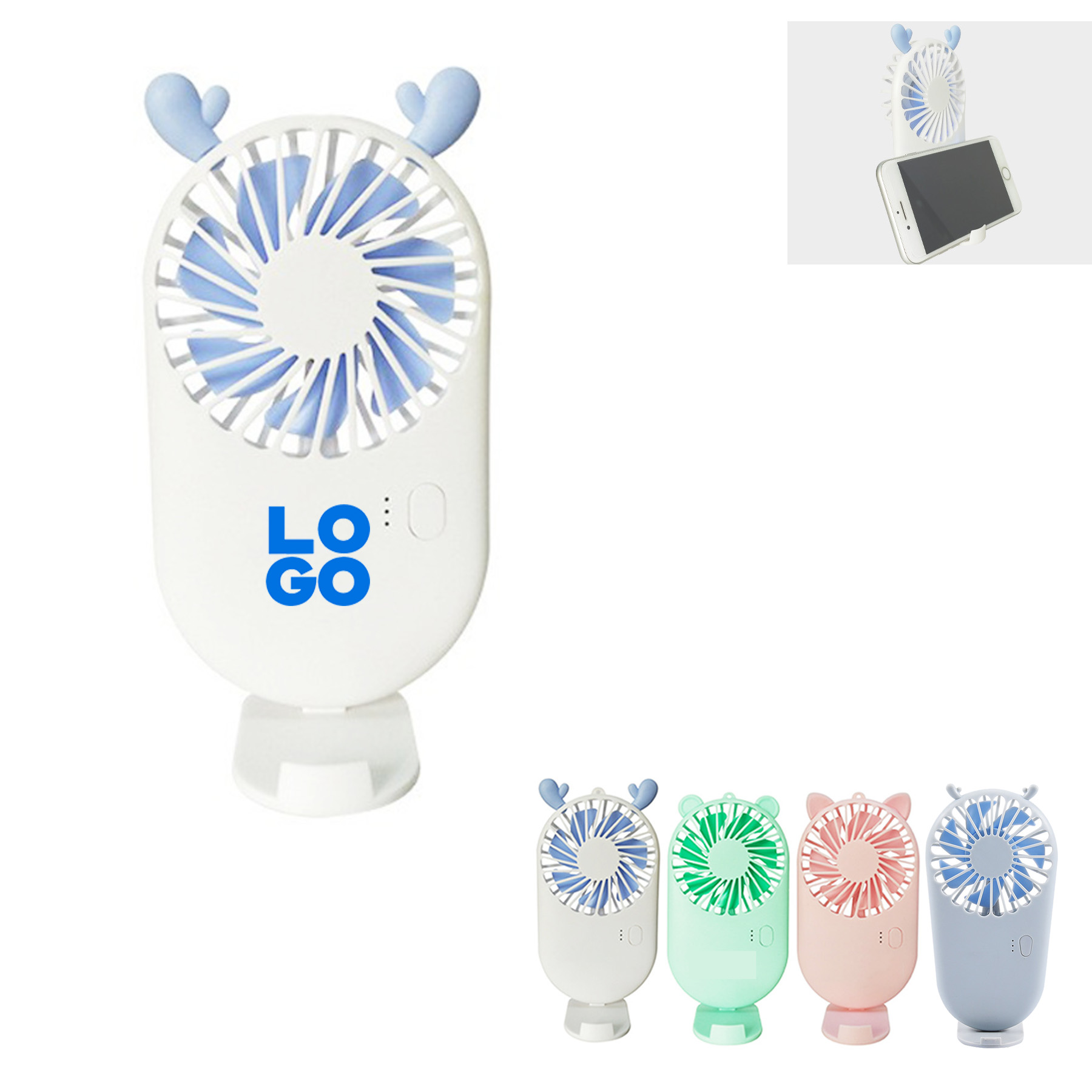 Portable Handheld Pocket USB Electric Plastic Fan 3