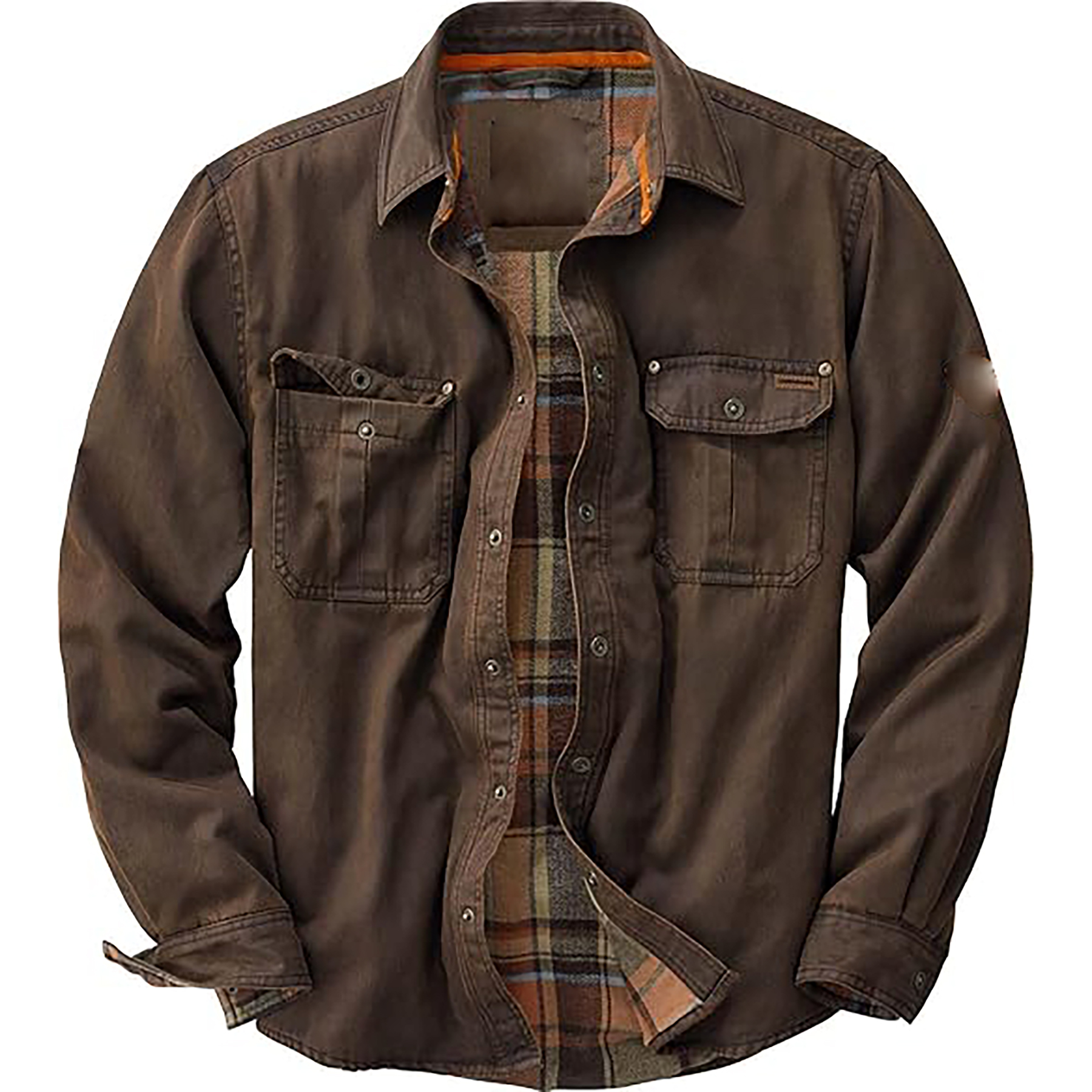 Men's Plaid Lined Jacket 3