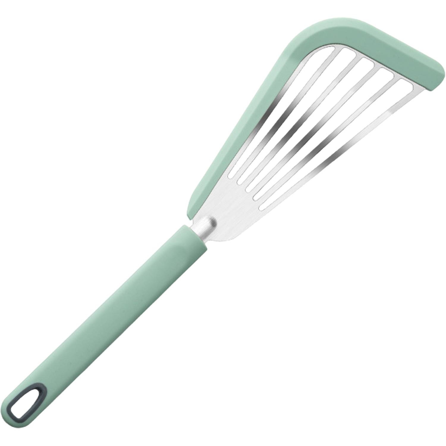 Kitchen Silicone Stainless Steel Fish Spatula 4