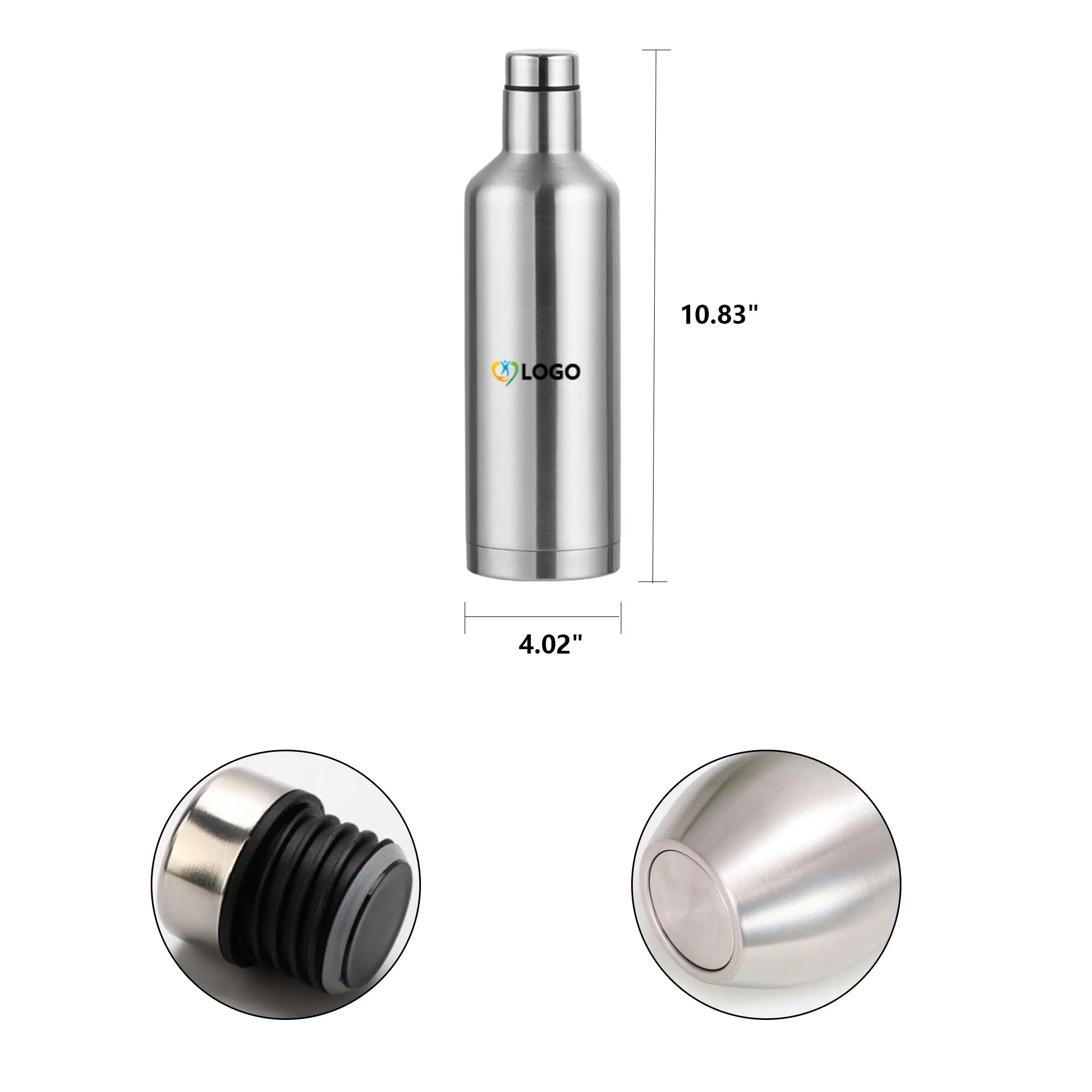 Wine Chiller Gift Set Vacuum Insulated Bottle 4
