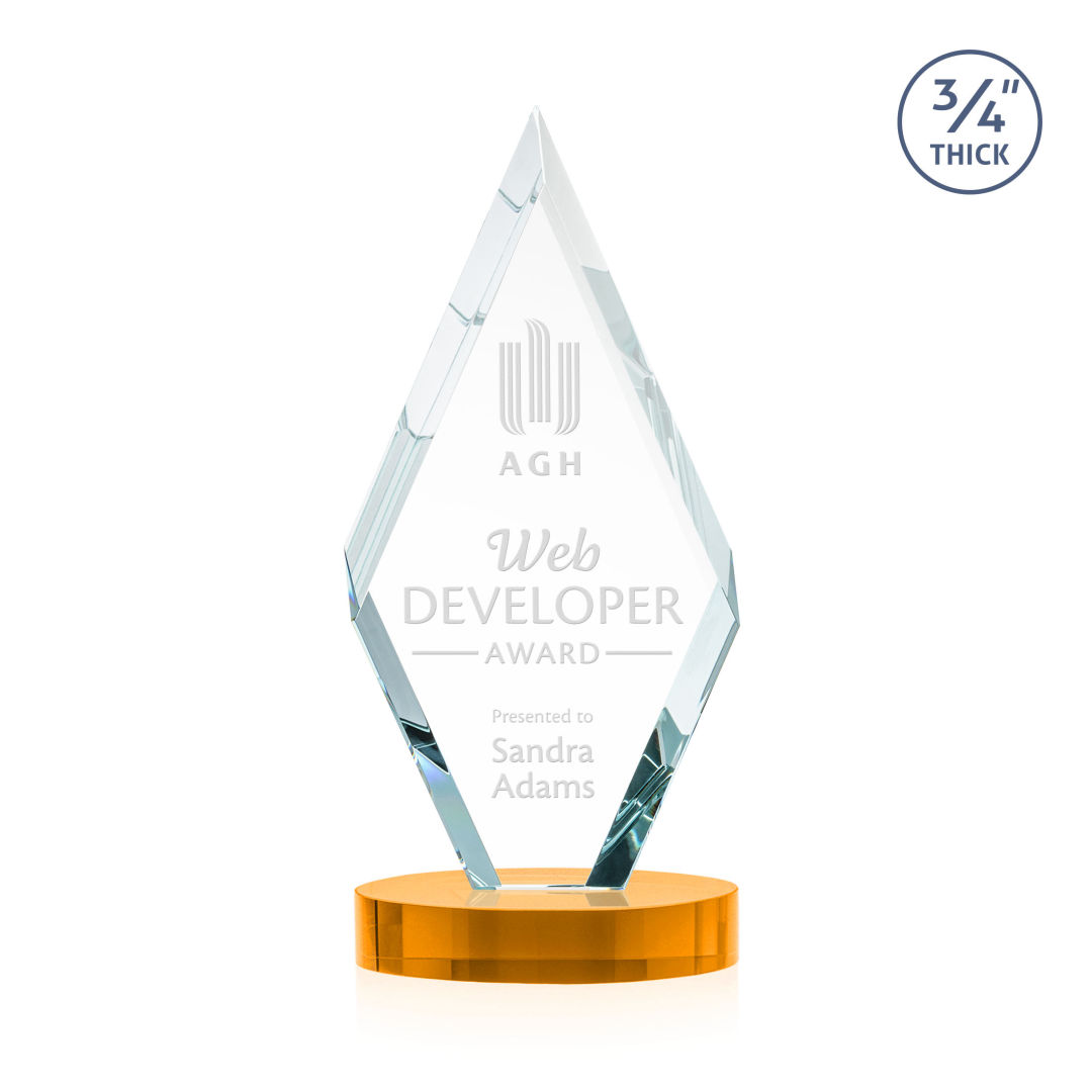 Richmond Award on Alberton Base - Amber 4