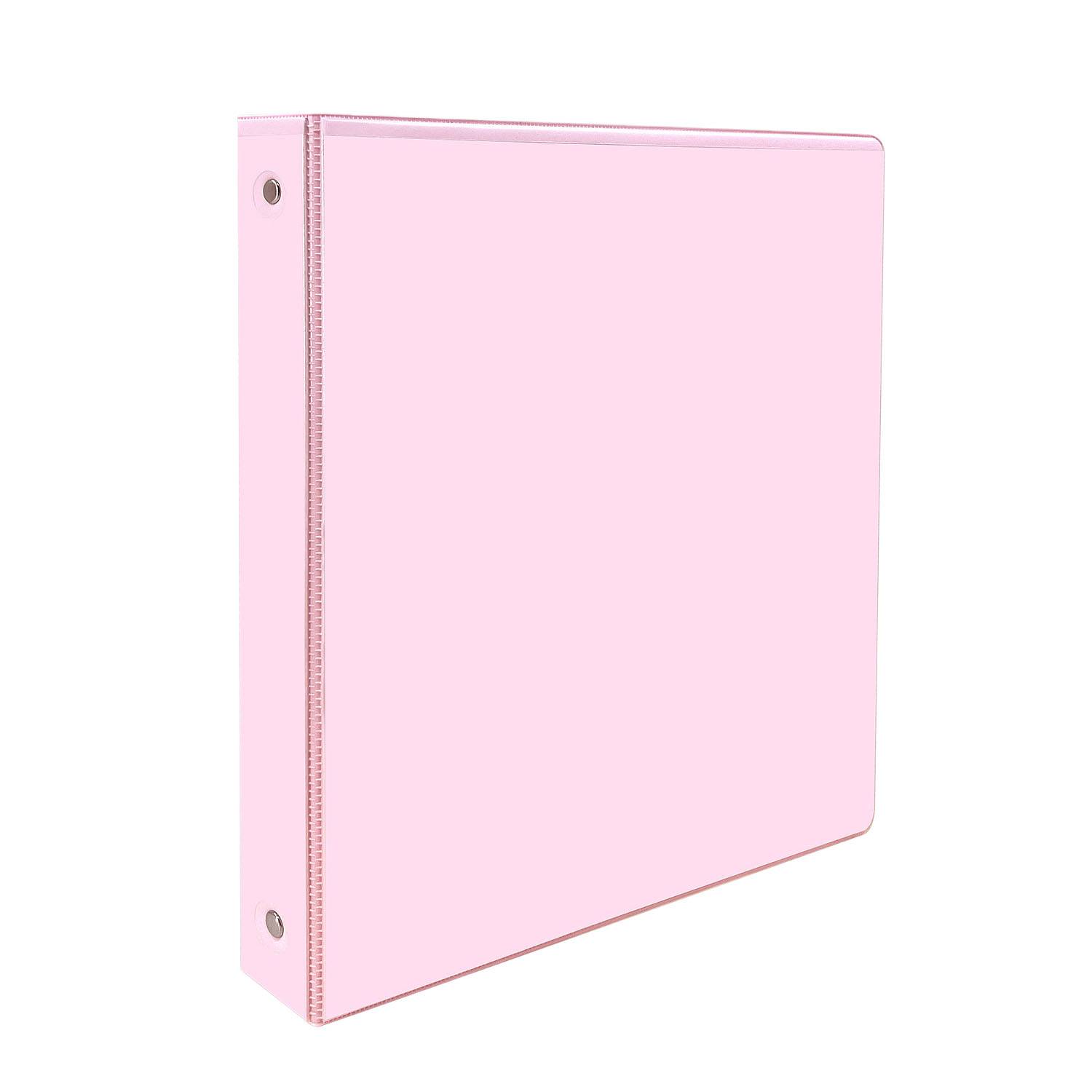 A4 3 Ring Plastic Binder w/ Pockets for Office 4