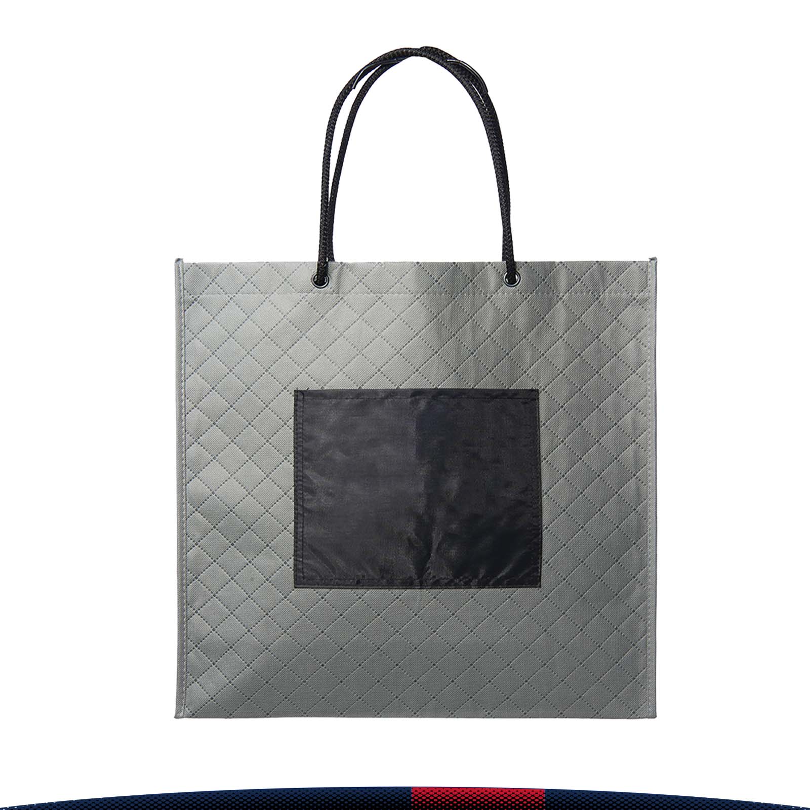 Elaine Cross Woven Shopping Bag 3
