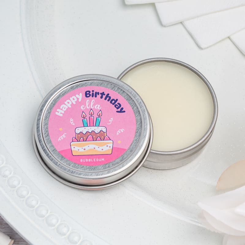 Custom Natural Lip Balm Tins 18
