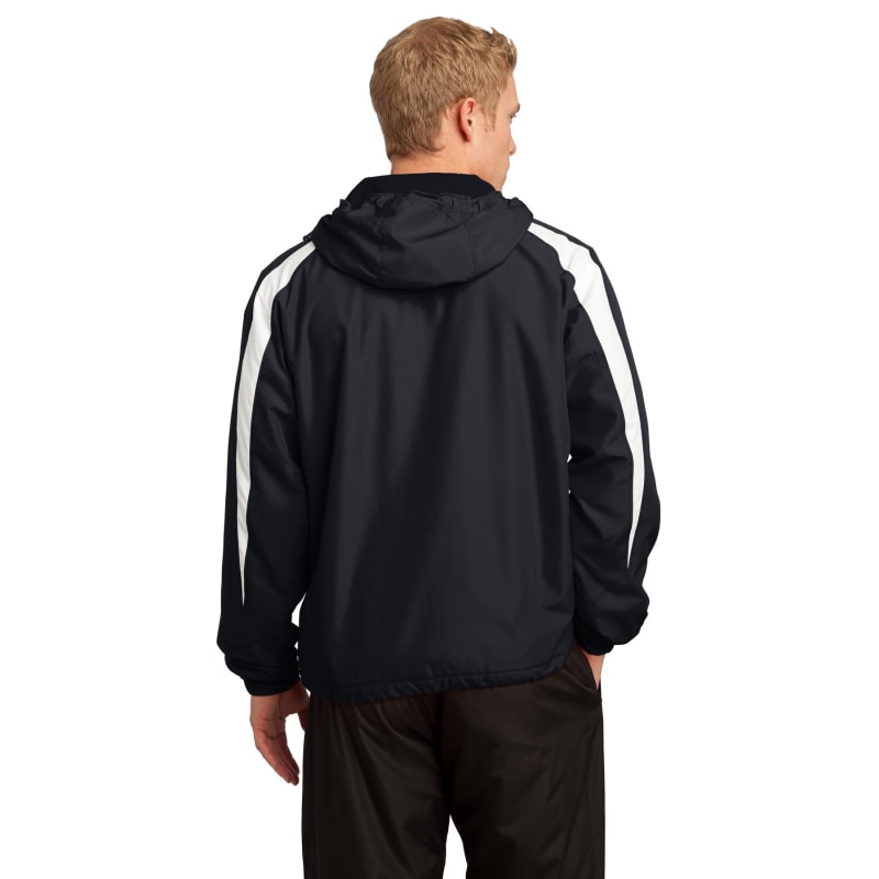 Sport-Tek Fleece-Lined Colorblock Jacket. 3