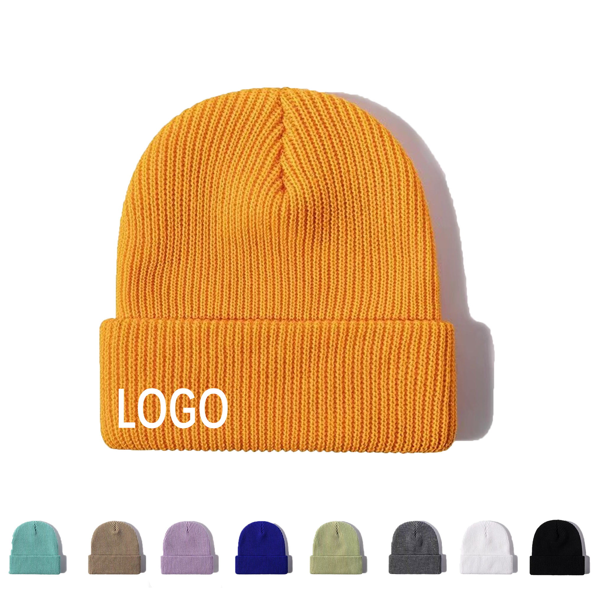 MOQ10 Thickened Outdoor Knitted Hat 1