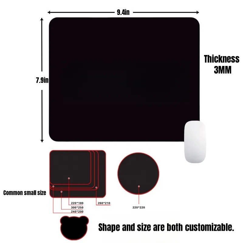 0.3mm Thick Promotional Mouse Pad 2