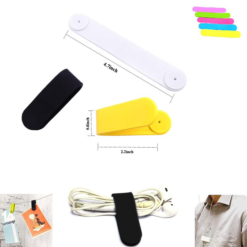 Multifunctional Magnetic Silicone Cable Clips 1