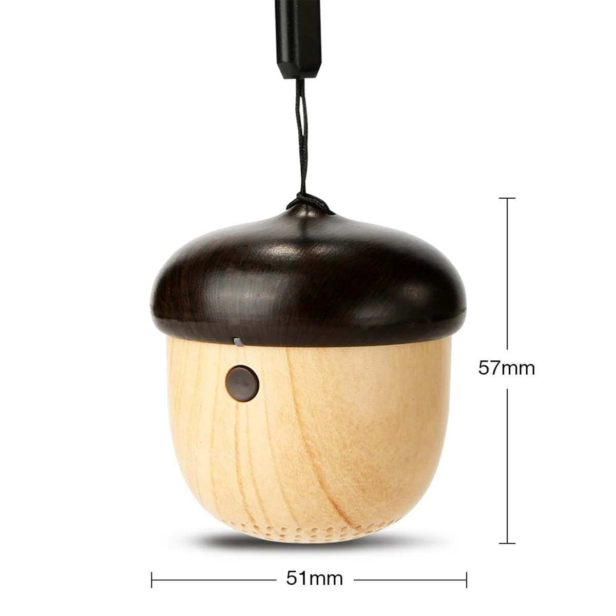 Acorn Shape Portable Bluetooth Mini Speaker with Mic 4