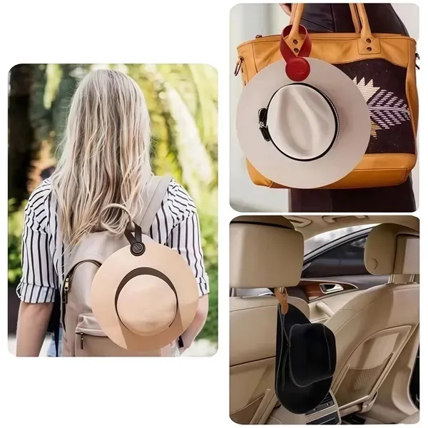 Stylish Magnetic Hat Rack - Premium Quality Organizer 8