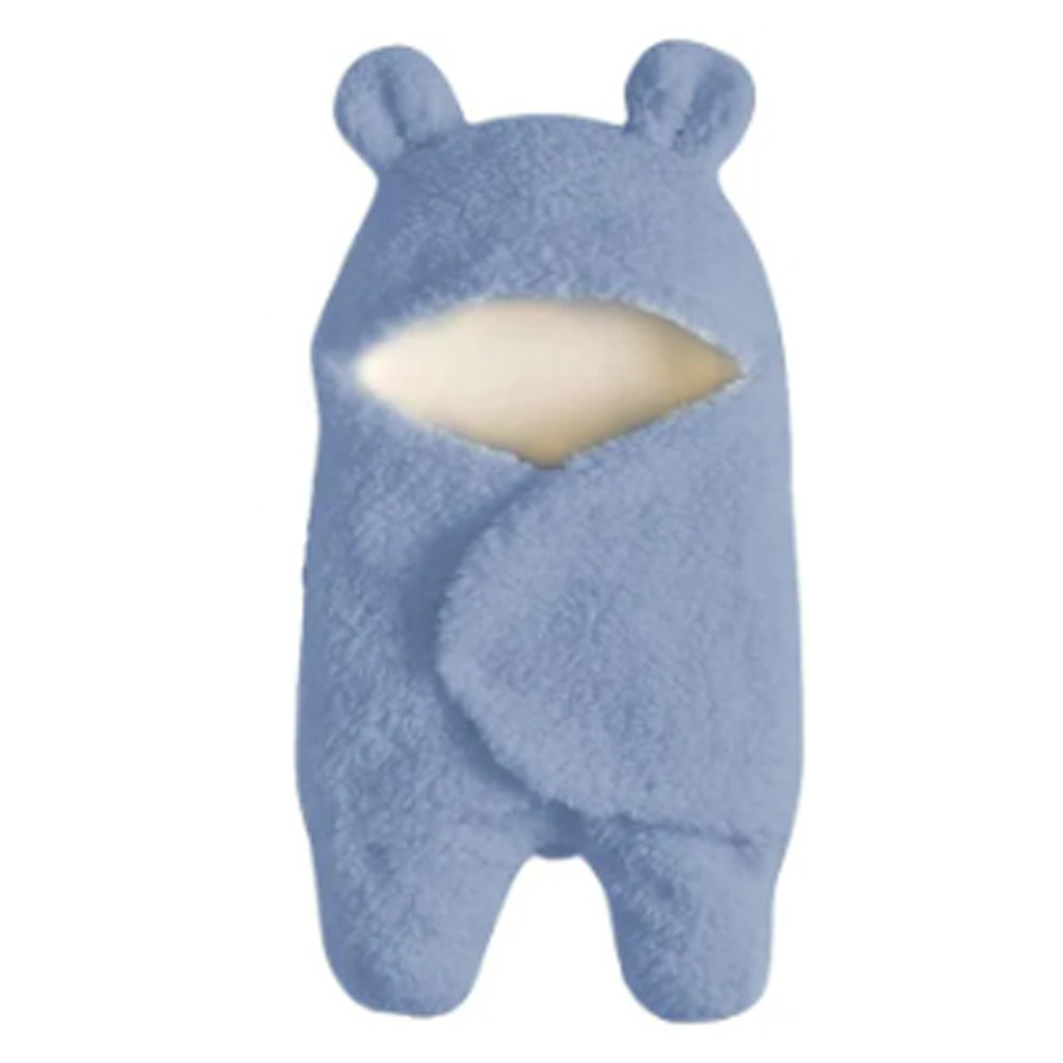Super Soft Newborn Sleeping Bag with Plush Blanket Wrap 3