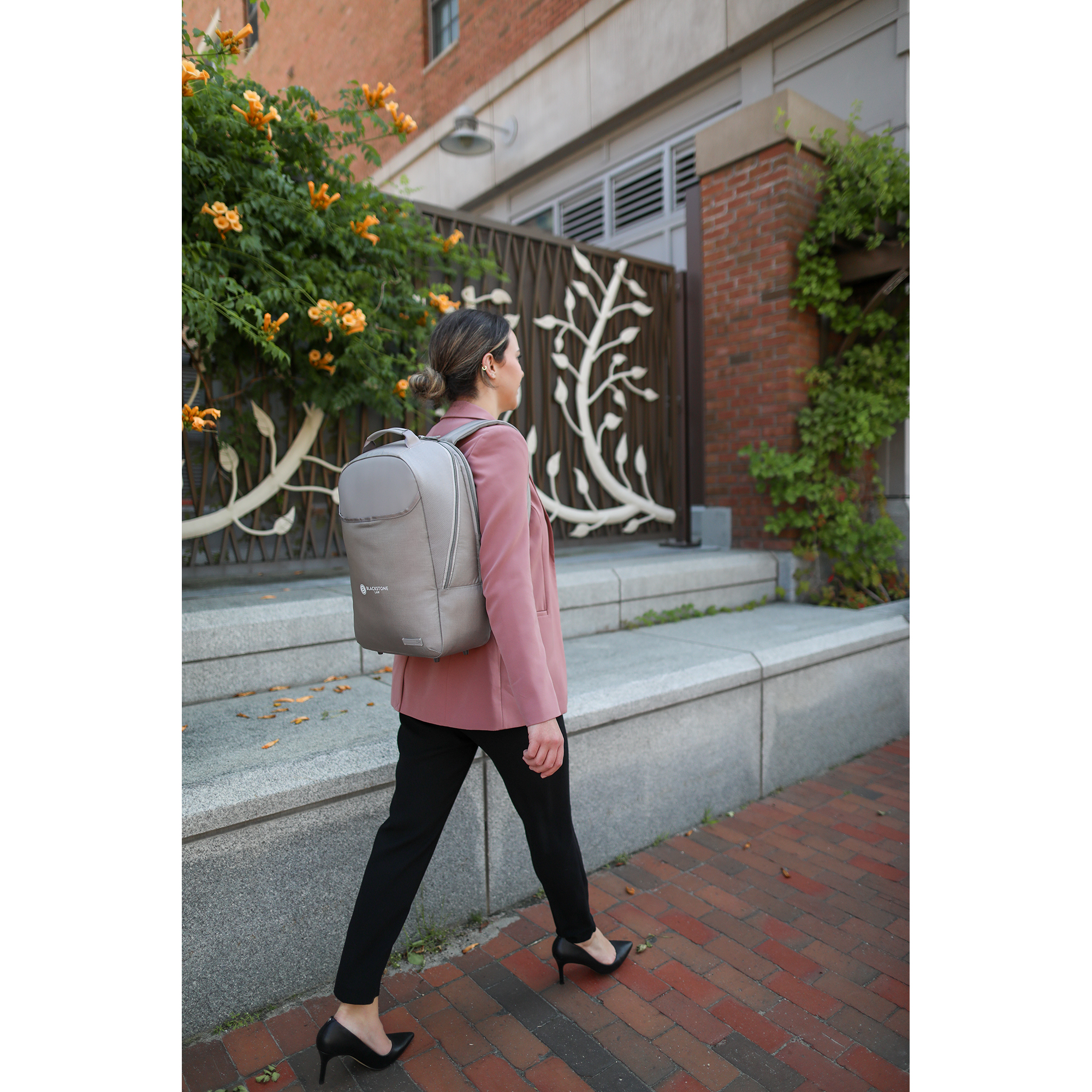 Travis & Wells® Lennox Recycled Nylon Laptop Backpack 33