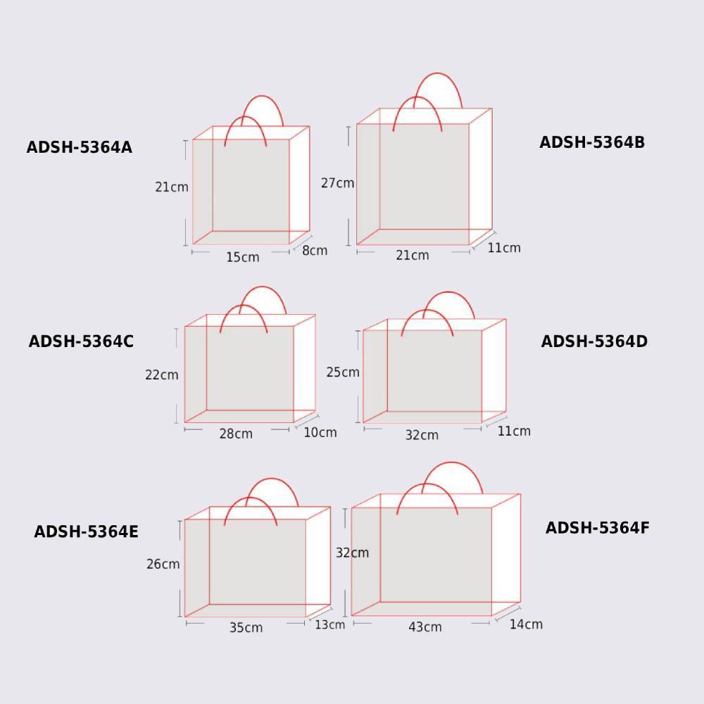 Black Eurotote Bag W/ Woven Handles (5 7/8" x 3 1/8" x 8 1/4") 1