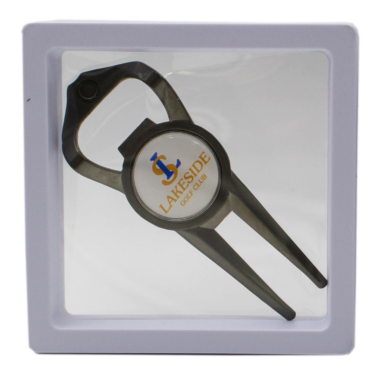 Geo Divot Tool/Bottle Opener in Levit8 Window Box 1