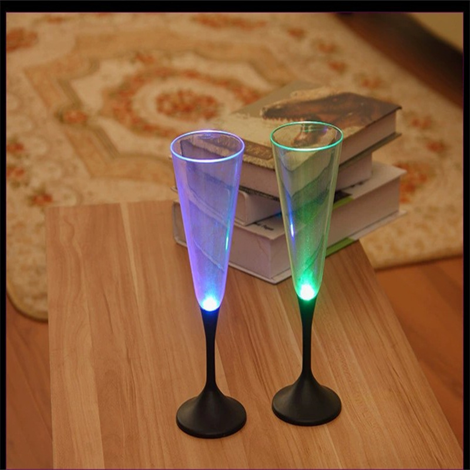 LED Mini Champagne Glass 4