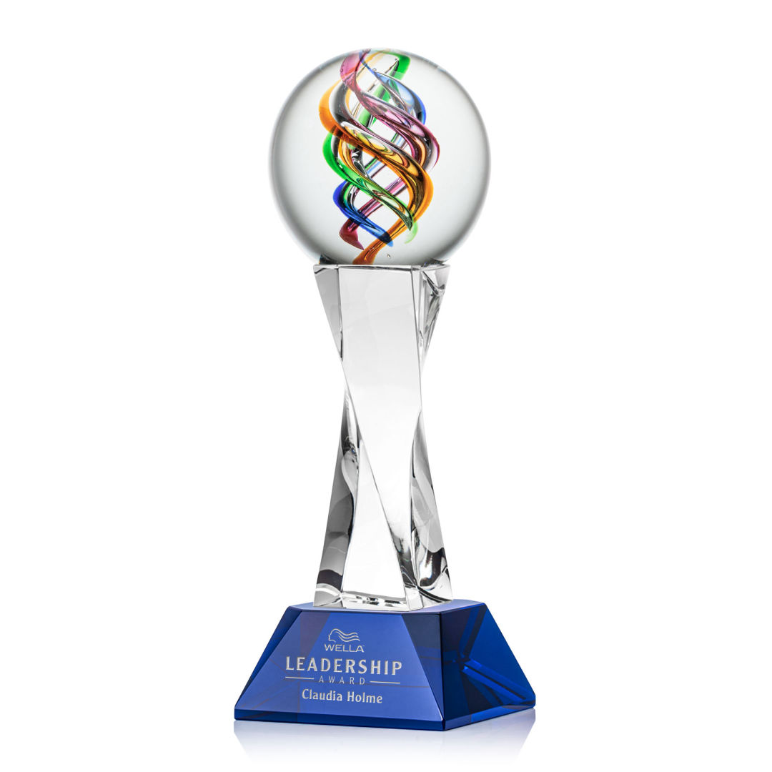 Galileo Award on Langport Base - Blue 1