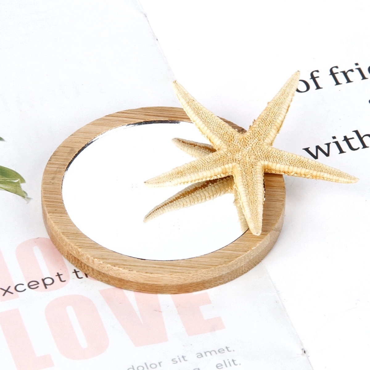 Round Bamboo Mirror 1