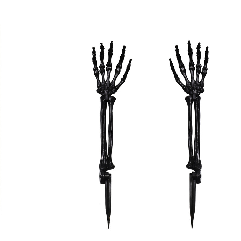 Spooky Skeleton Hand Ground Stake Set 2