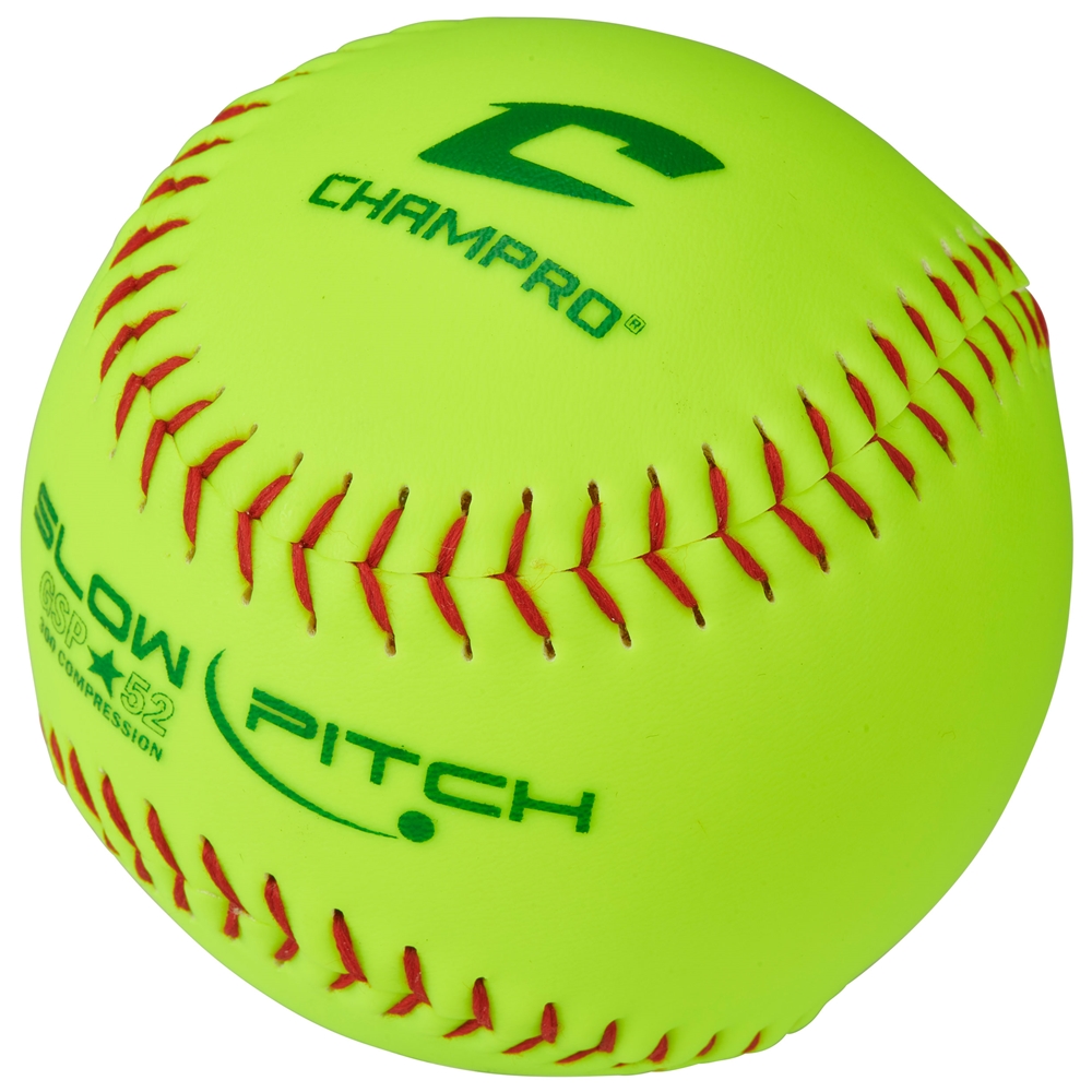 ASA/USA Softball 11" Slow Pitch - Durahide Cover .52 COR 3