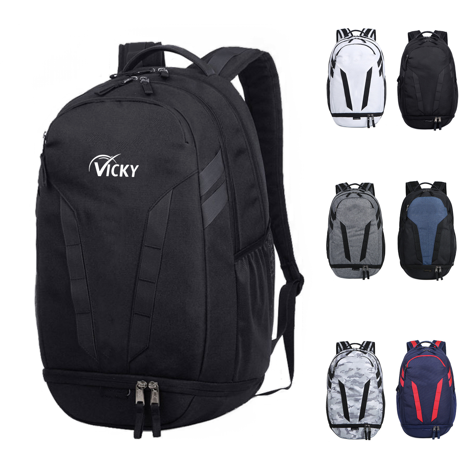 Lightweight Casual Oxford Backpack 1