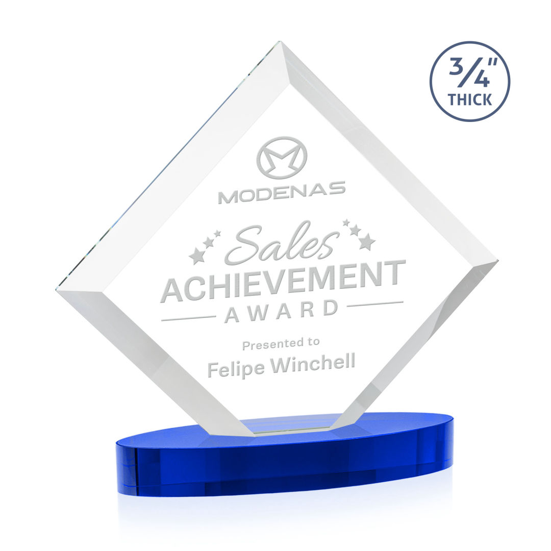 Belaire Award on Alberton Base - Blue 4