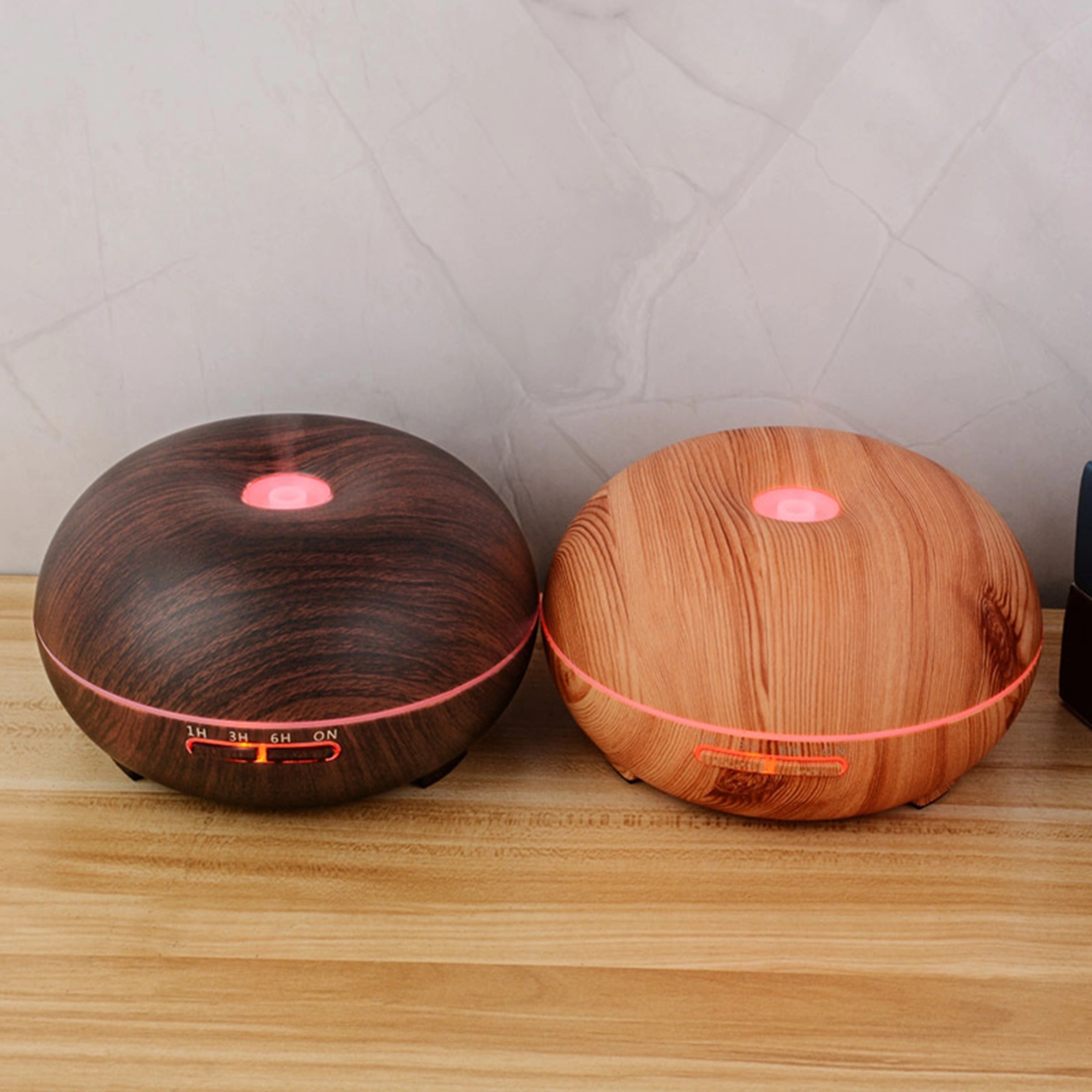 10 oz Wood Grain Oil Diffuser Humidifier 6