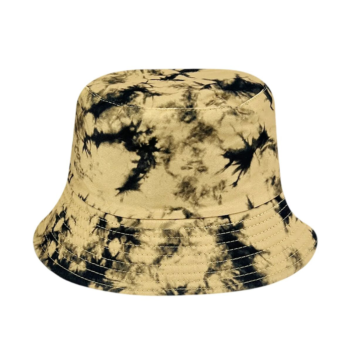 Plastic Tie Dye Hat with Foldable Double Sided Design 60